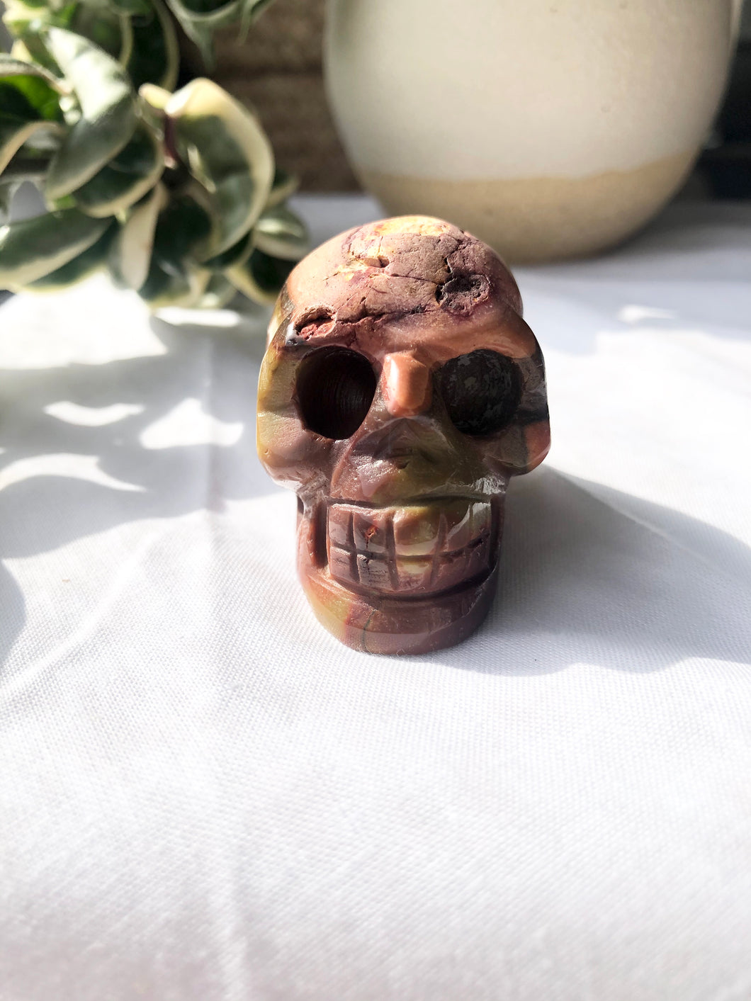 Mookaite Jasper Skull