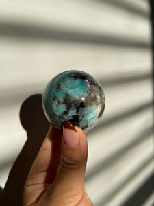 Smoky Amazonite Sphere